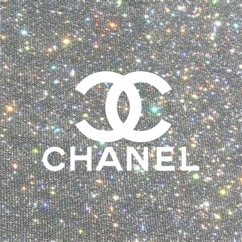 glitter chanel logo|Coco Chanel Glitter – CC Logo .